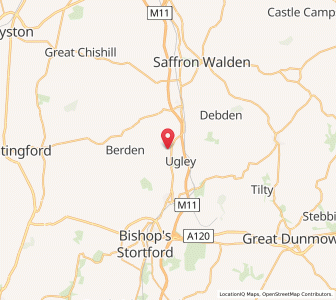 Map of Rickling Green, EnglandEngland