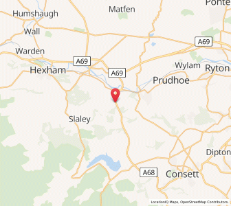 Map of Ridingmill, EnglandEngland