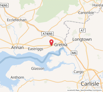 Map of Rigg, ScotlandScotland