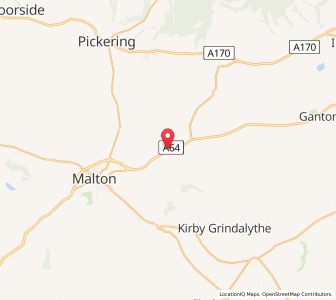Map of Rillington, EnglandEngland