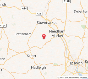 Map of Ringshall, EnglandEngland