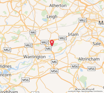 Map of Risley, EnglandEngland