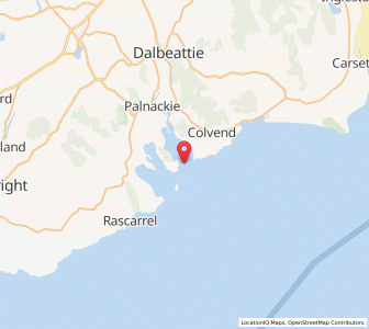 Map of Rockcliffe, ScotlandScotland