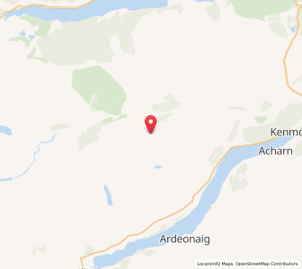 Map of Roromore, ScotlandScotland