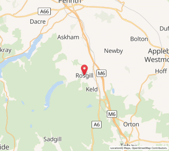 Map of Rosgill, EnglandEngland