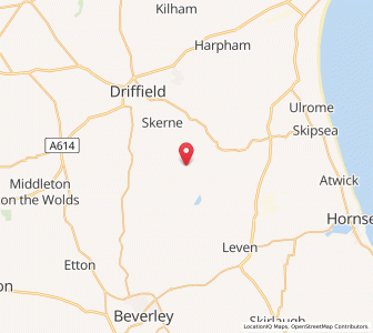 Map of Rotsea, EnglandEngland