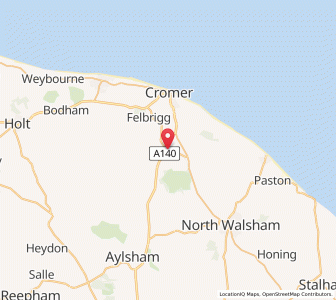 Map of Roughton, EnglandEngland