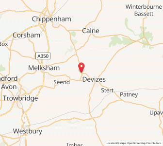 Map of Rowde, EnglandEngland