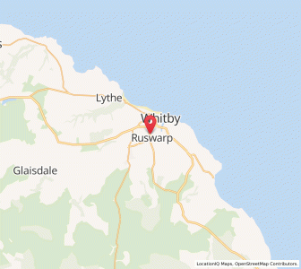 Map of Ruswarp, EnglandEngland