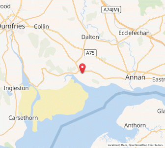 Map of Ruthwell, ScotlandScotland