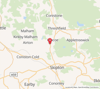 Map of Rylstone, EnglandEngland