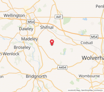 Map of Ryton, EnglandEngland