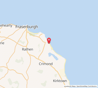 Map of Saint Combs, ScotlandScotland