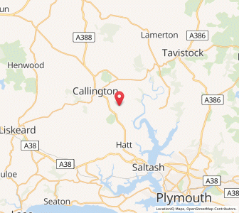 Map of Saint Dominick, EnglandEngland