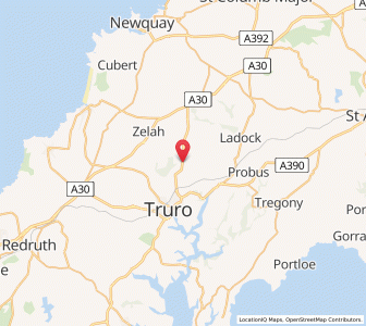 Map of Saint Erme, EnglandEngland