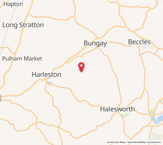 Map of Saint Margaret, EnglandEngland