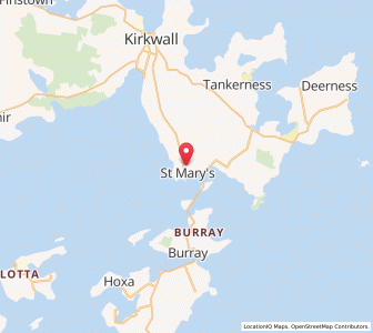 Map of Saint Marys, ScotlandScotland