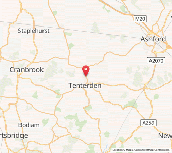 Map of Saint Michaels, EnglandEngland