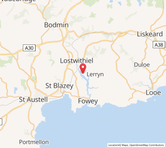 Map of Saint Winnow, EnglandEngland