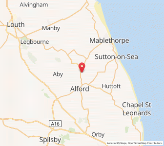 Map of Saleby, EnglandEngland