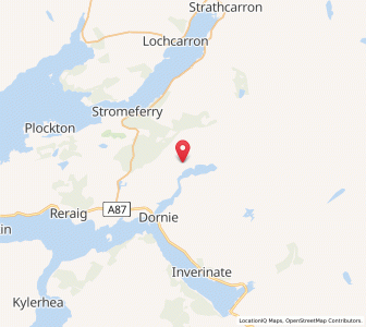 Map of Sallachy, ScotlandScotland