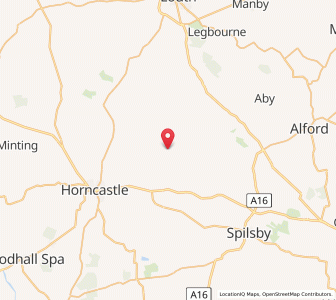 Map of Salmonby, EnglandEngland