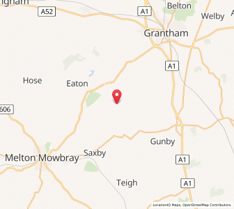 Map of Saltby, EnglandEngland