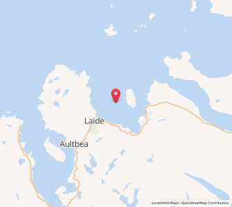 Map of Sand, ScotlandScotland