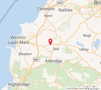 Map of Sandford, EnglandEngland