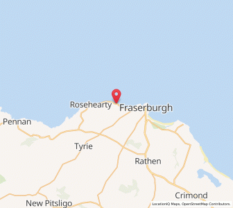 Map of Sandhaven, ScotlandScotland