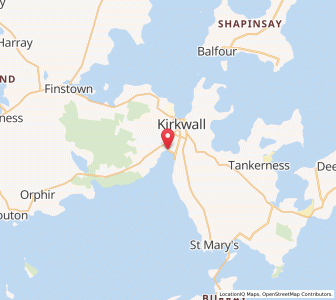 Map of Scapa, ScotlandScotland