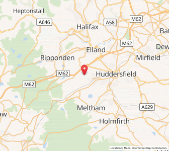 Map of Scapegoat Hill, EnglandEngland