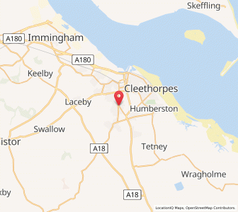 Map of Scartho, EnglandEngland