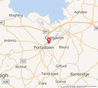 Map of Seagoe, Northern IrelandNorthern Ireland