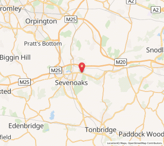 Map of Seal, EnglandEngland