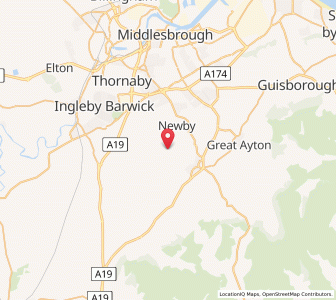 Map of Seamer, EnglandEngland