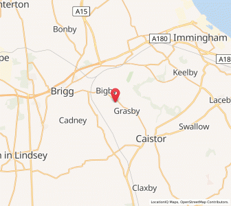 Map of Searby, EnglandEngland