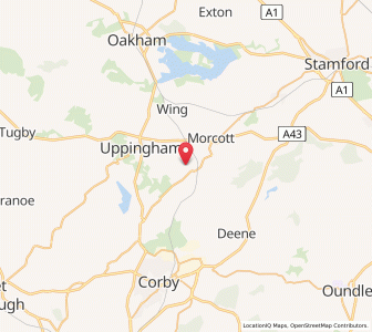 Map of Seaton, EnglandEngland