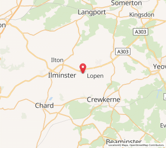 Map of Seavington st. Mary, EnglandEngland