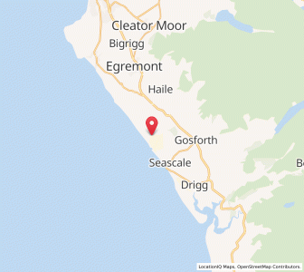 Map of Sellafield, EnglandEngland