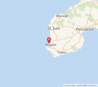 Map of Sennen, EnglandEngland