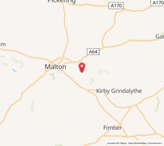 Map of Settrington, EnglandEngland