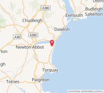 Map of Shaldon, EnglandEngland