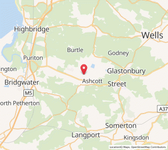 Map of Shapwick, EnglandEngland