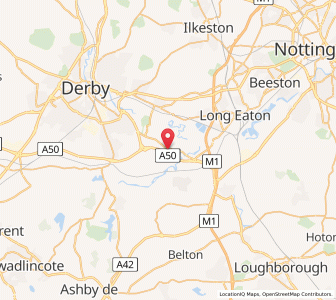 Map of Shardlow, EnglandEngland