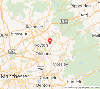 Map of Shaw, EnglandEngland