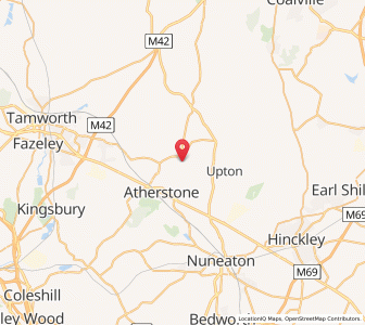 Map of Sheepy, EnglandEngland