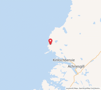 Map of Sheigra, ScotlandScotland