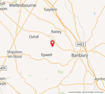 Map of Shenington, EnglandEngland