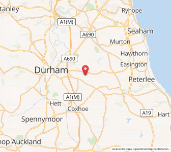 Map of Sherburn, EnglandEngland